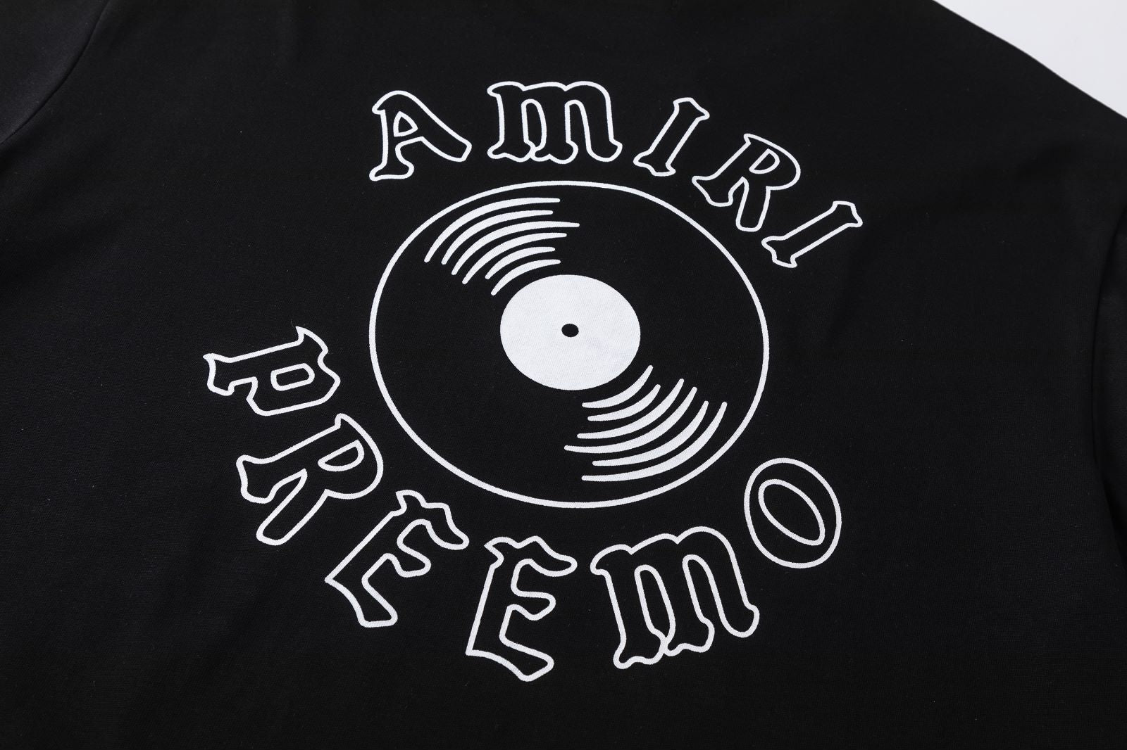 AMRI Black DJ Premier Edition Premier Record T-Shirt