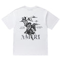 AMRI Angel-print cotton-jersey T-Shirt