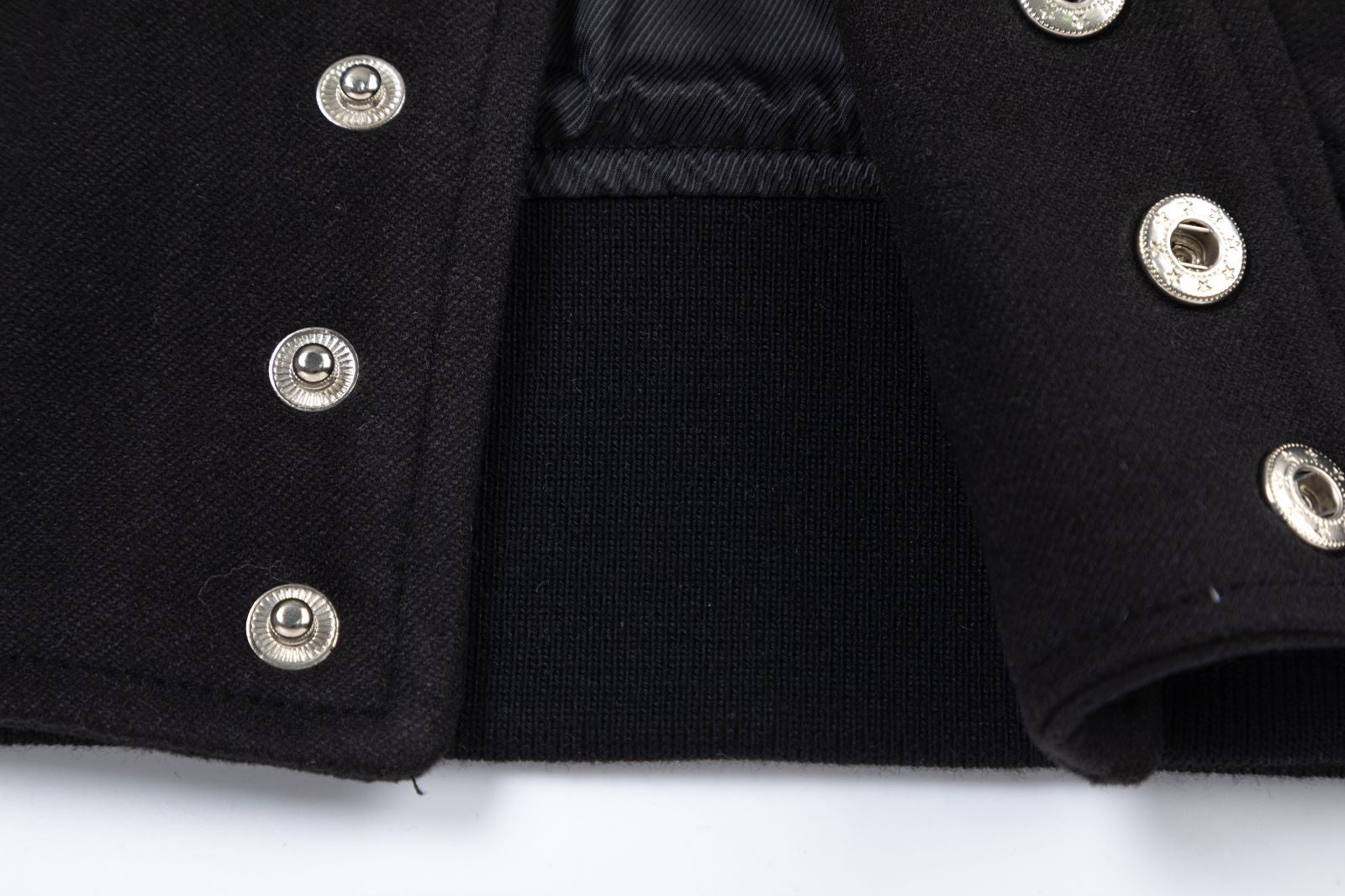 AMRl Staggered Logo Varsity Jacket