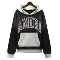 AMRI Logo-Appliqued Colour-Block Cotton-Jersey Hoodies