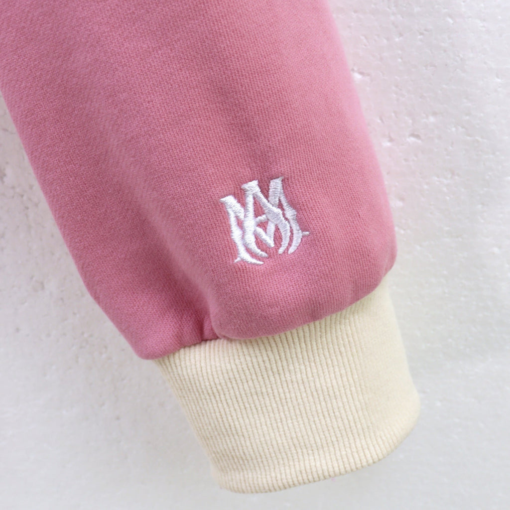 AMRI Logo-Appliqued Colour-Block Cotton-Jersey Hoodies