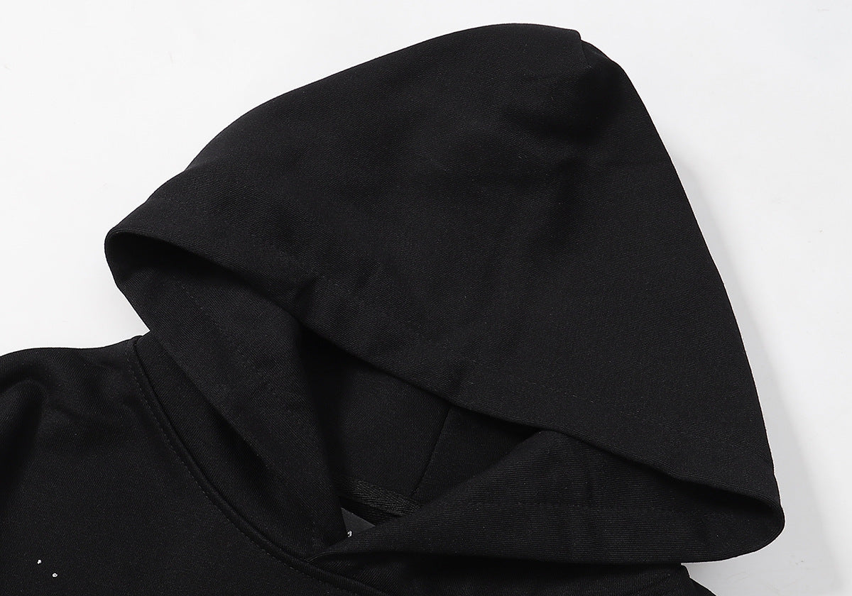 AMRI Bones Logo-Embroidered Hoodie