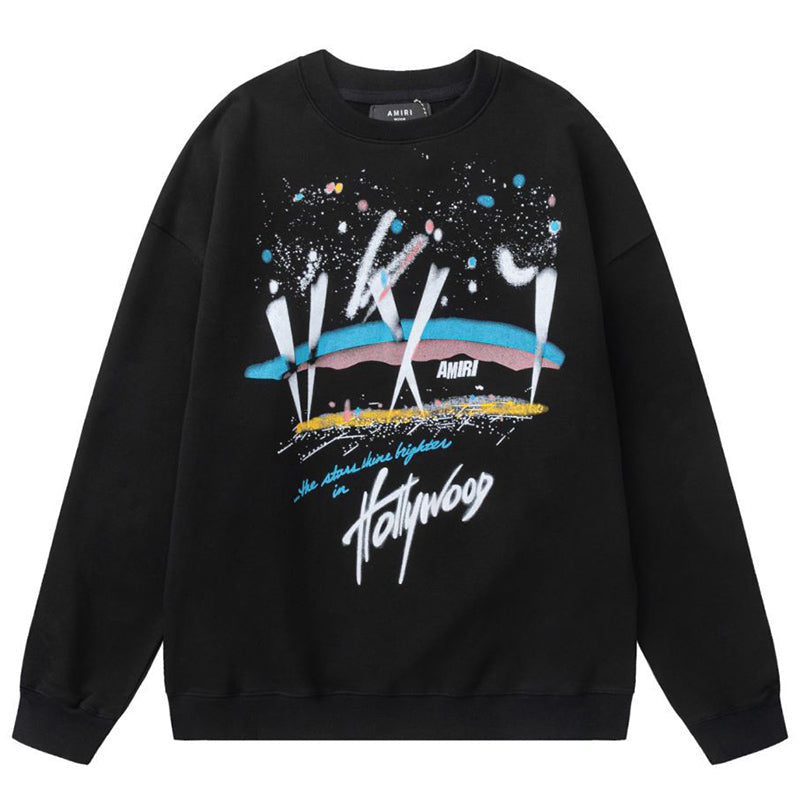 AMRI Logo-Print Cotton-Jersey Sweatshirt