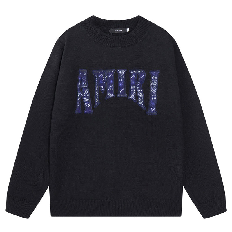 AMRl Logo Knitted Sweater