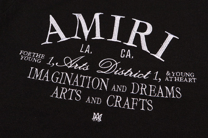 AMRl Logo Knitted Sweater
