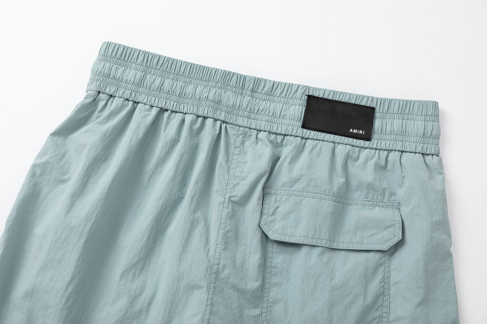 AMRI Starburst logo shell swim shorts