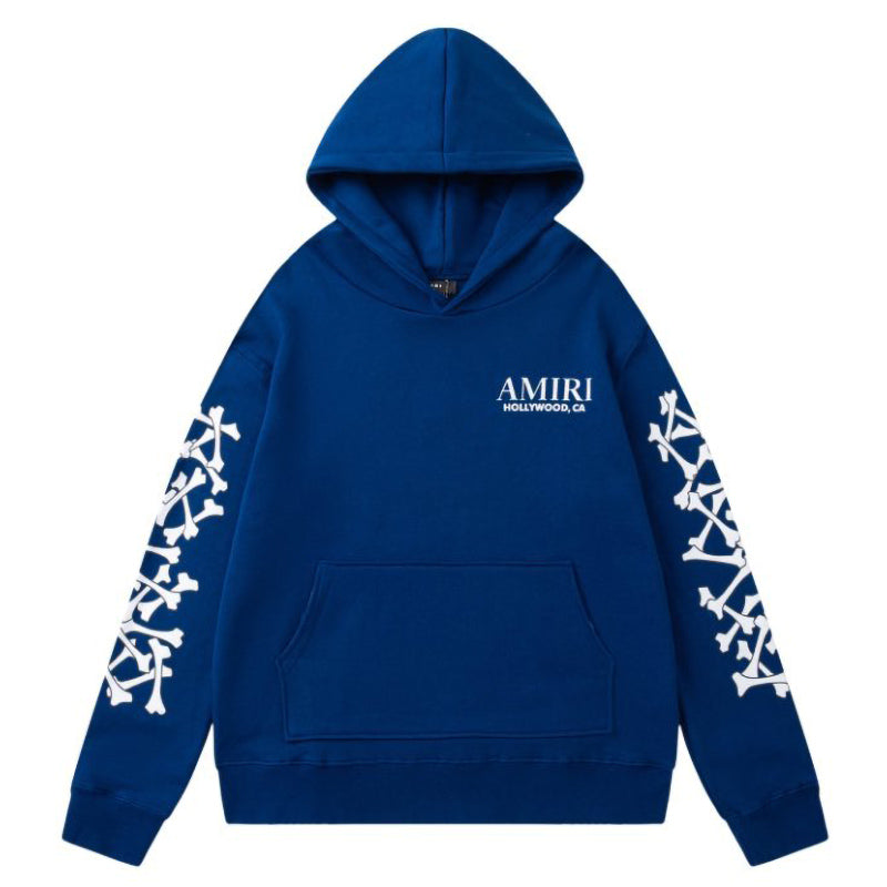 AMRl Stacked Bones Hoodies