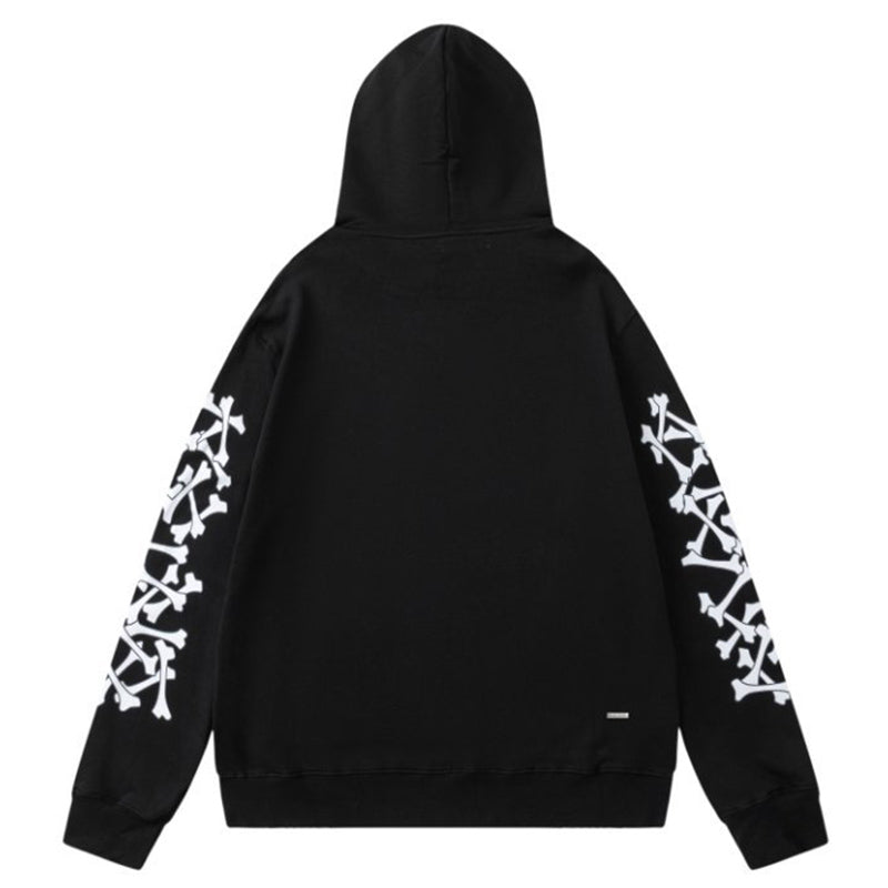 AMRl Stacked Bones Hoodies