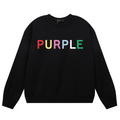 Purple Brand Logo Printed Sweatshirts