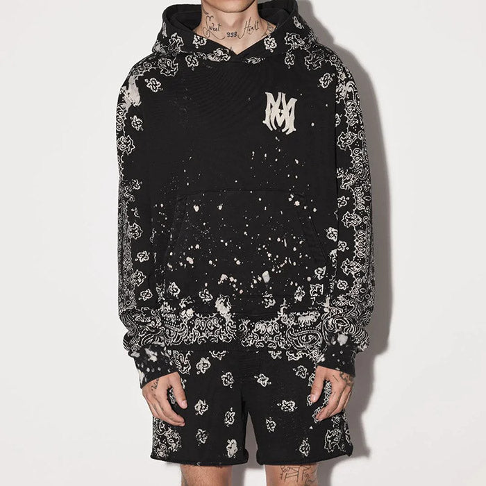 AMRI Bandana Bleach hoodie