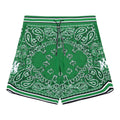AMRI Bandana Print B-Ball Drawstring Shorts