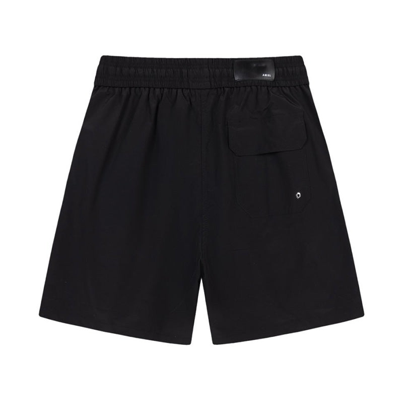 AMRI Straight-Leg Mid-Length Logo-Print Swim Shorts
