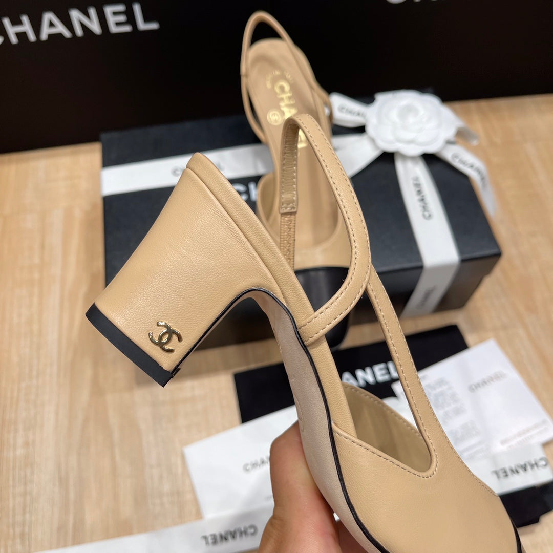 Chanel Classic Slingback Heels