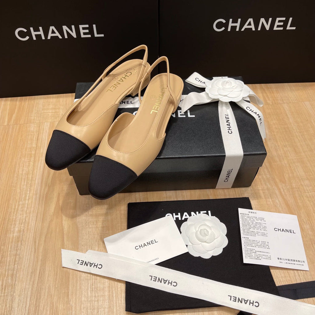 Chanel Classic Slingback Heels