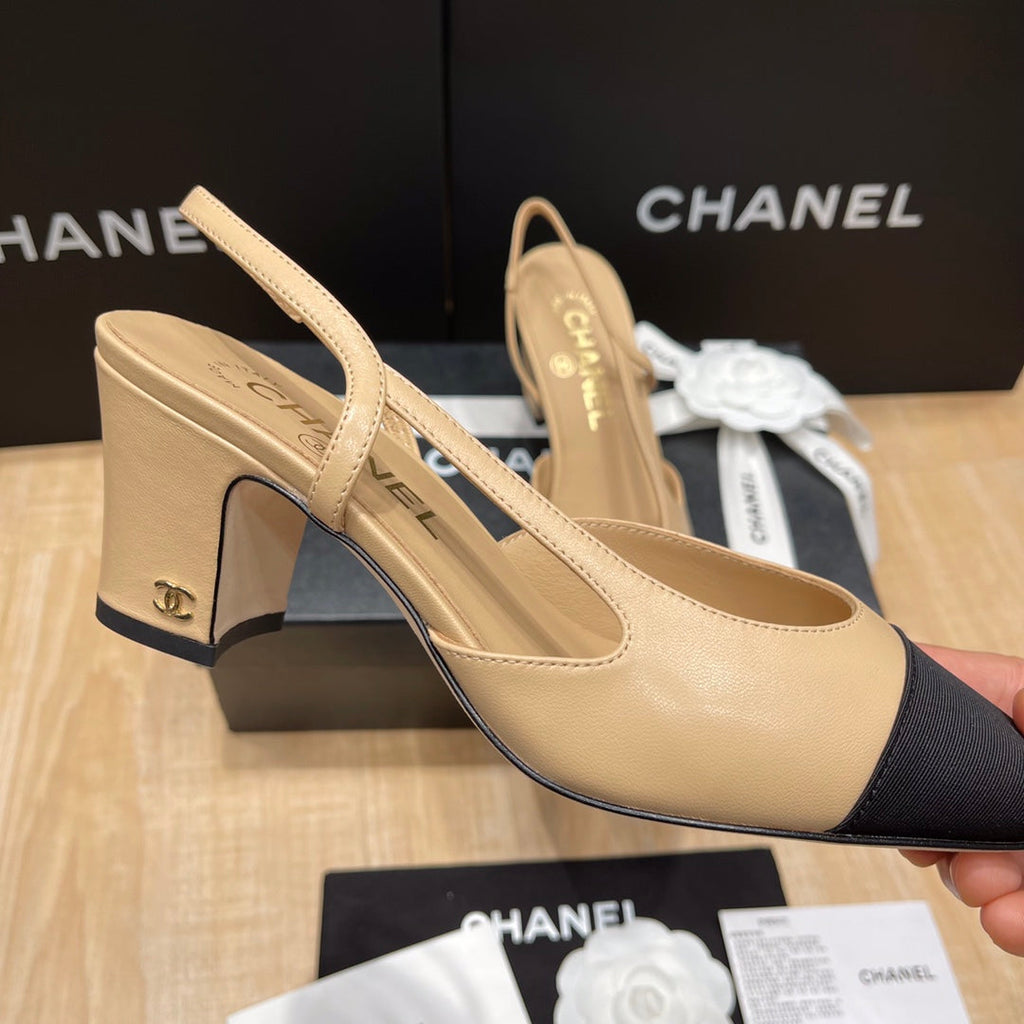 Chanel Classic Slingback Heels
