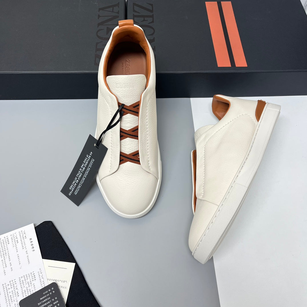 Zegna SECONDSKIN Triple Stitch™ Casual Sneakers
