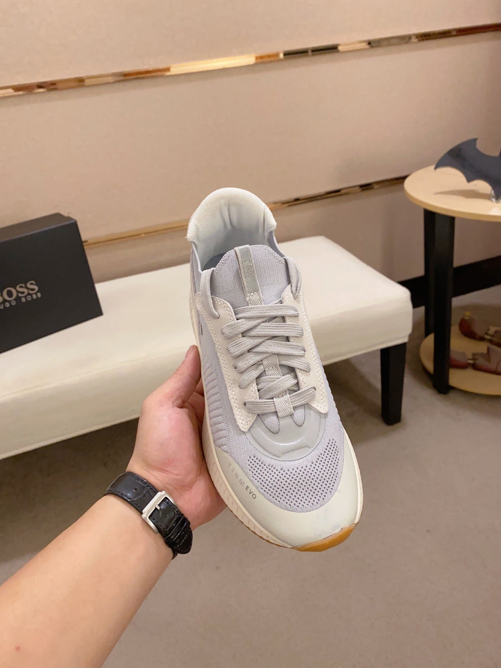 Boss Latest Casual Fly-Knit Sneakers