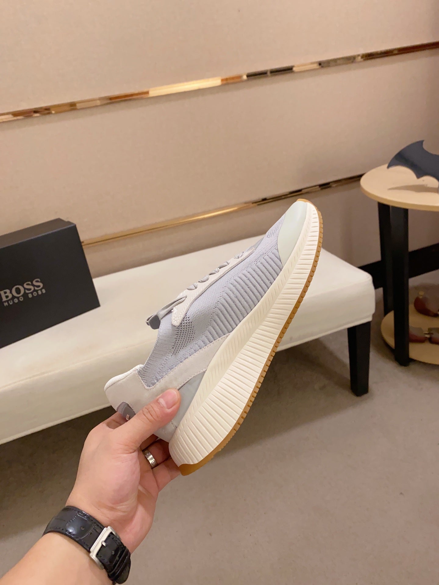 Boss Latest Casual Fly-Knit Sneakers