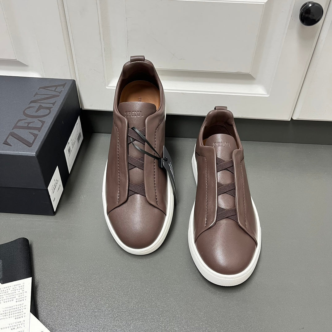 Zegna SECONDSKIN Triple Stitch™ Casual Sneakers