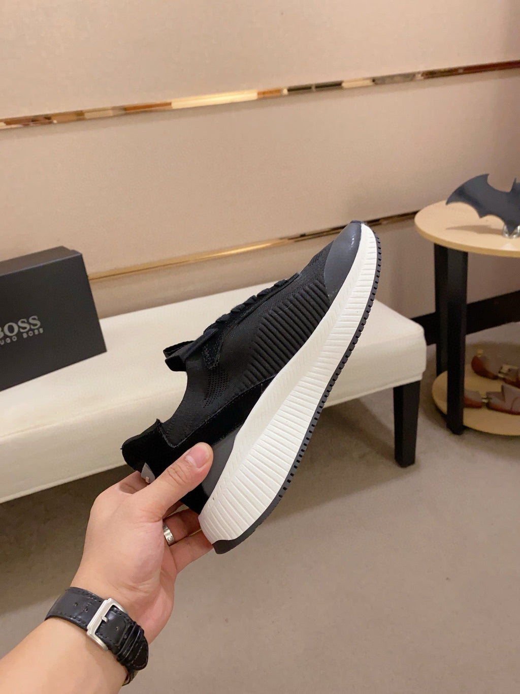 Boss Latest Casual Fly-Knit Sneakers