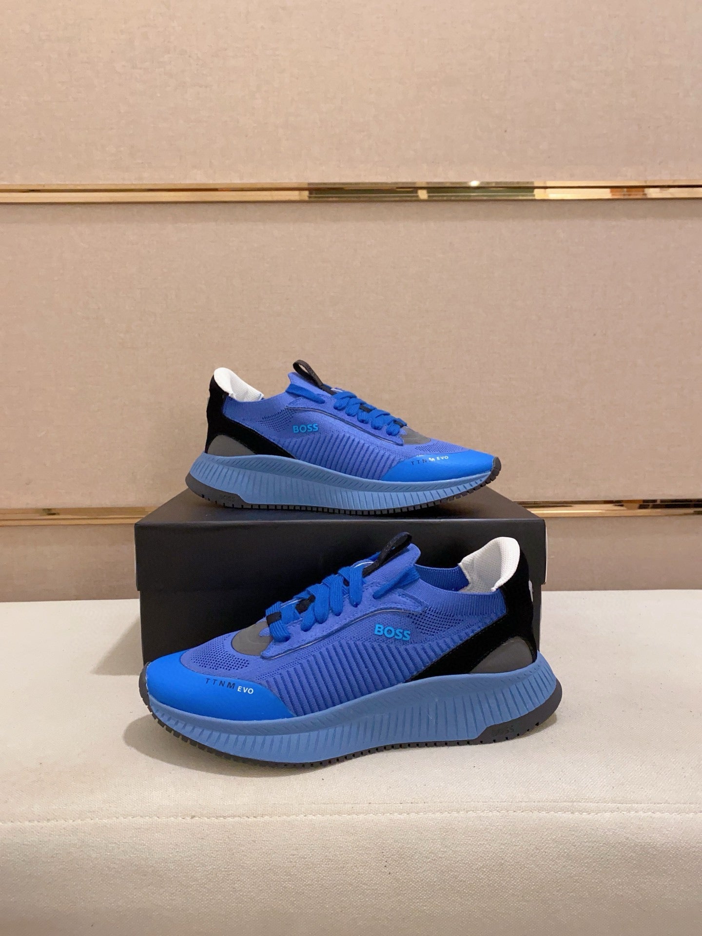 Boss Latest Casual Fly-Knit Sneakers