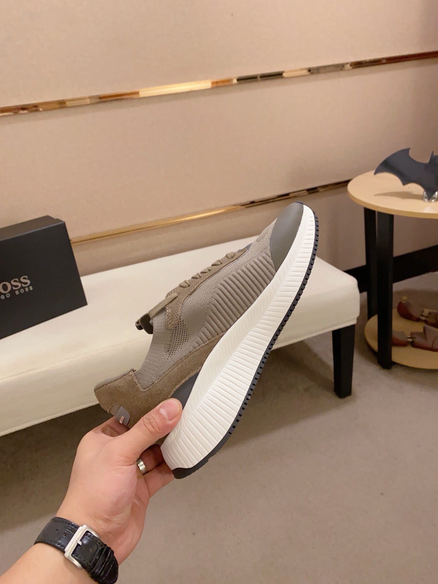 Boss Latest Casual Fly-Knit Sneakers