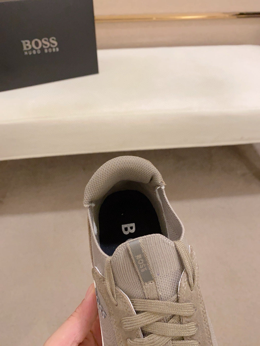 Boss Latest Casual Fly-Knit Sneakers