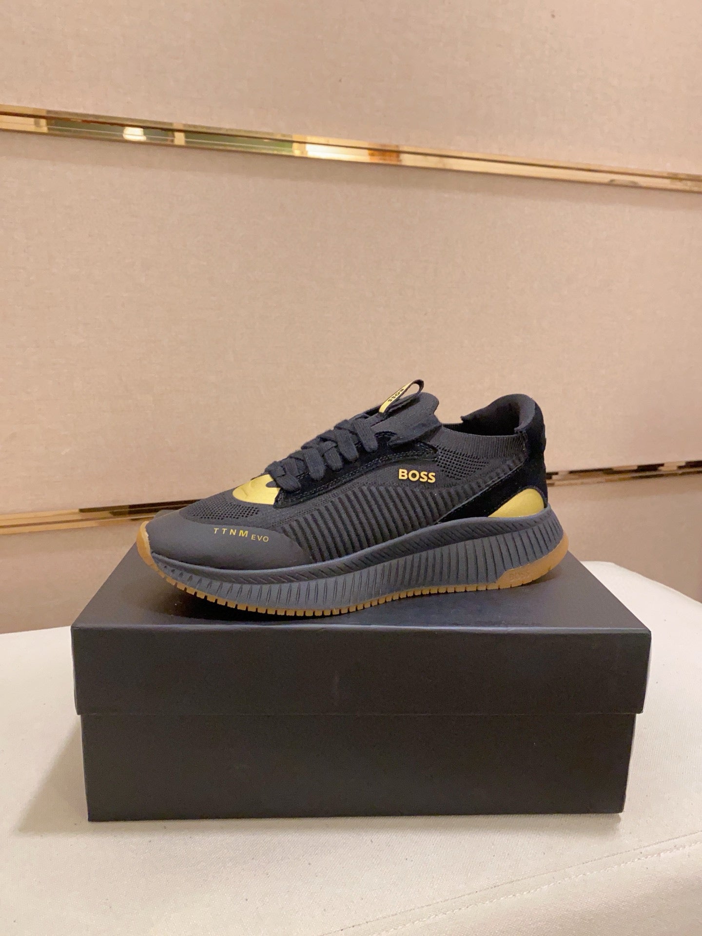 Boss Latest Casual Fly-Knit Sneakers