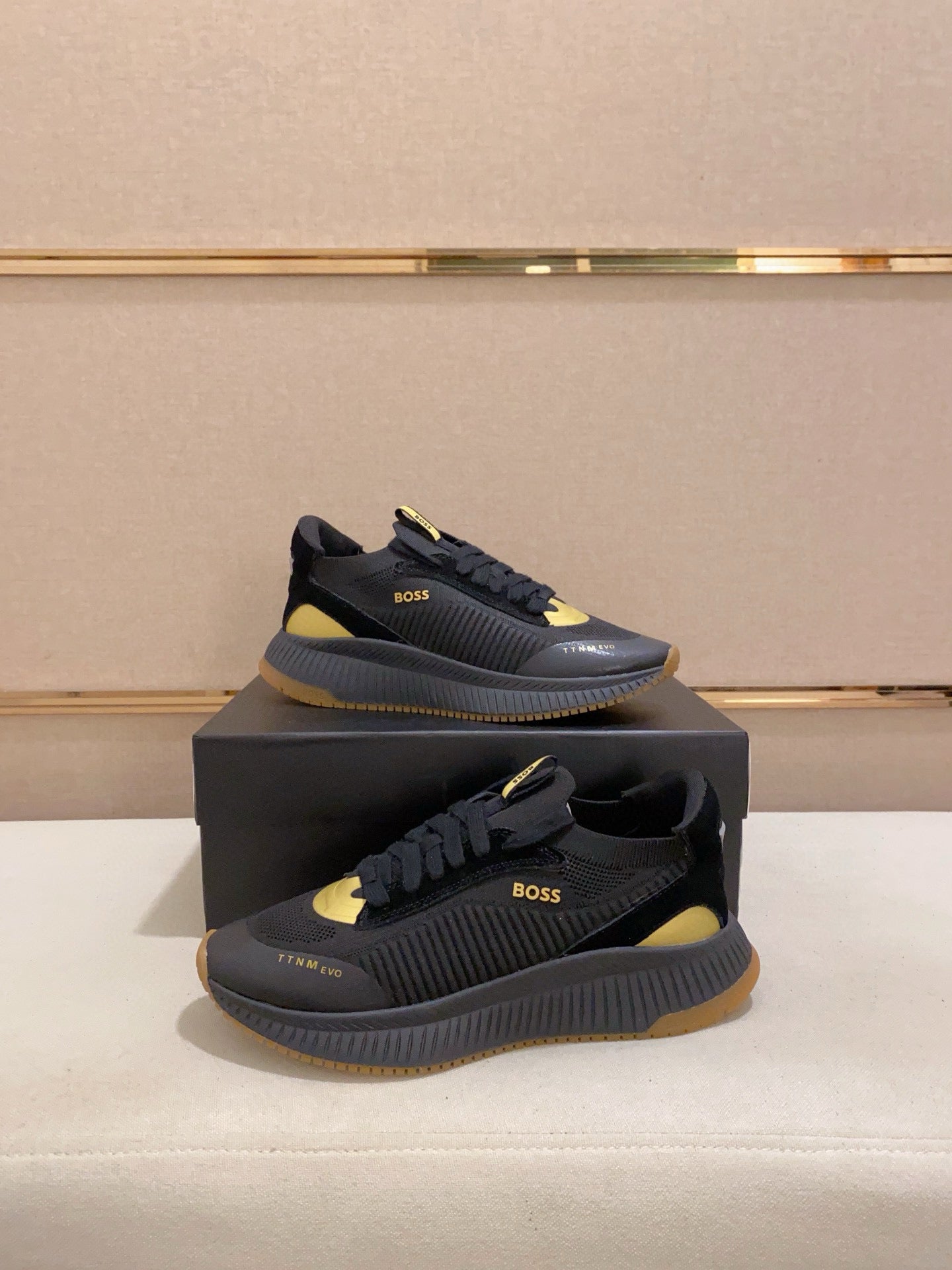 Boss Latest Casual Fly-Knit Sneakers