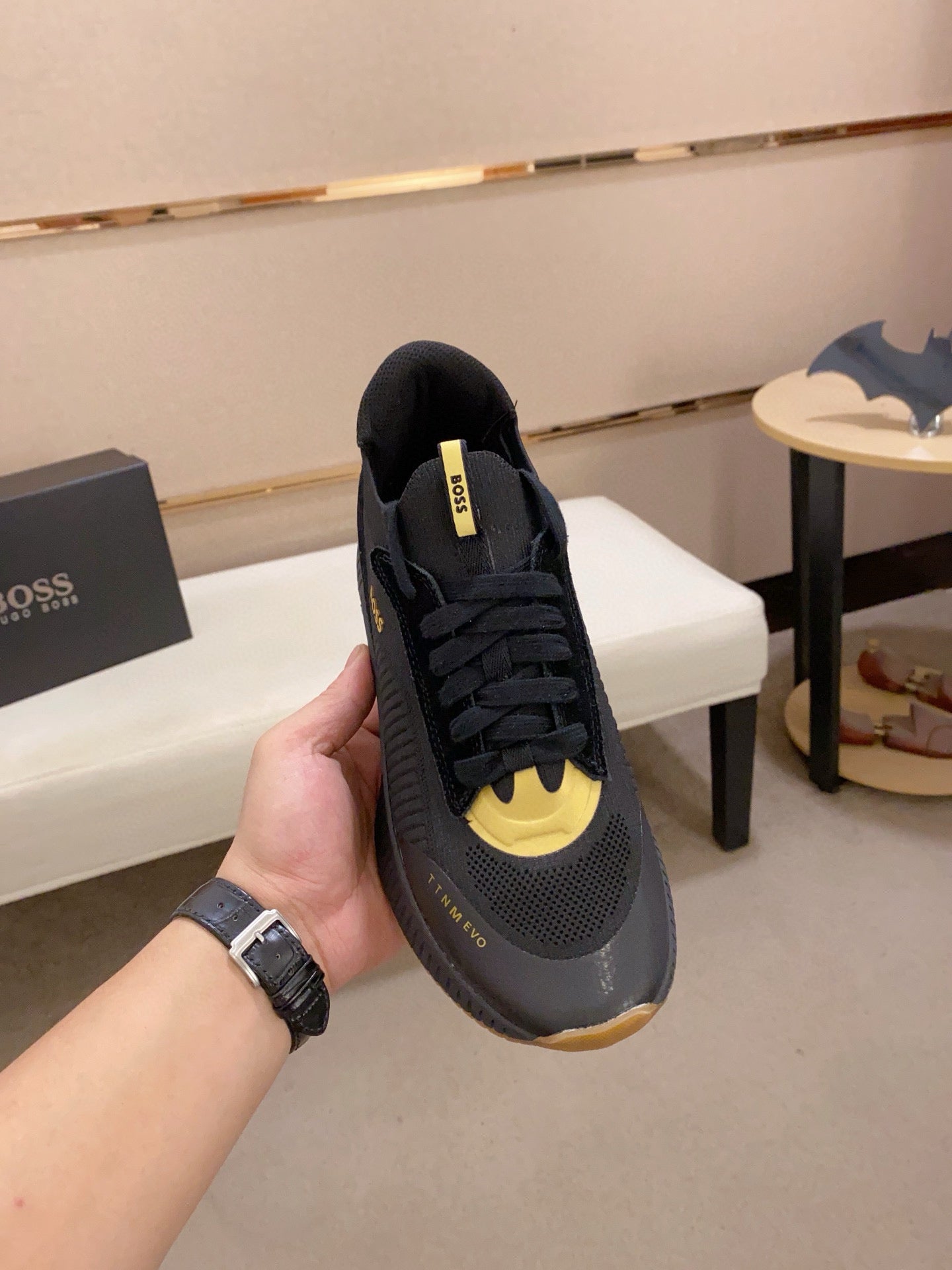 Boss Latest Casual Fly-Knit Sneakers