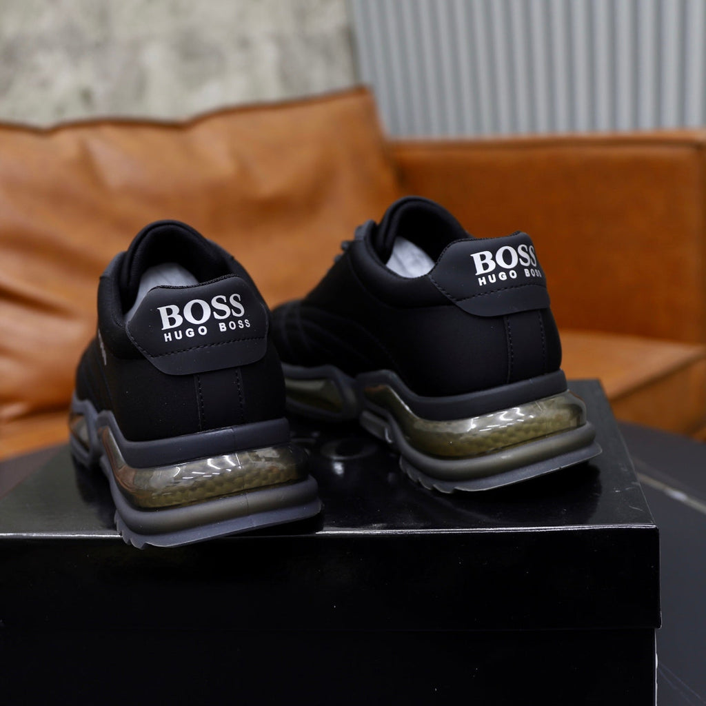 Boss Men's Knit Sport Sneakers