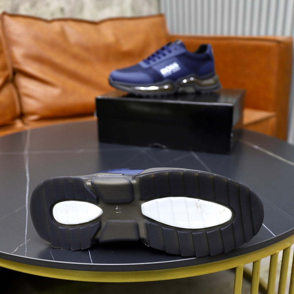 Boss Men's Knit Sport Sneakers