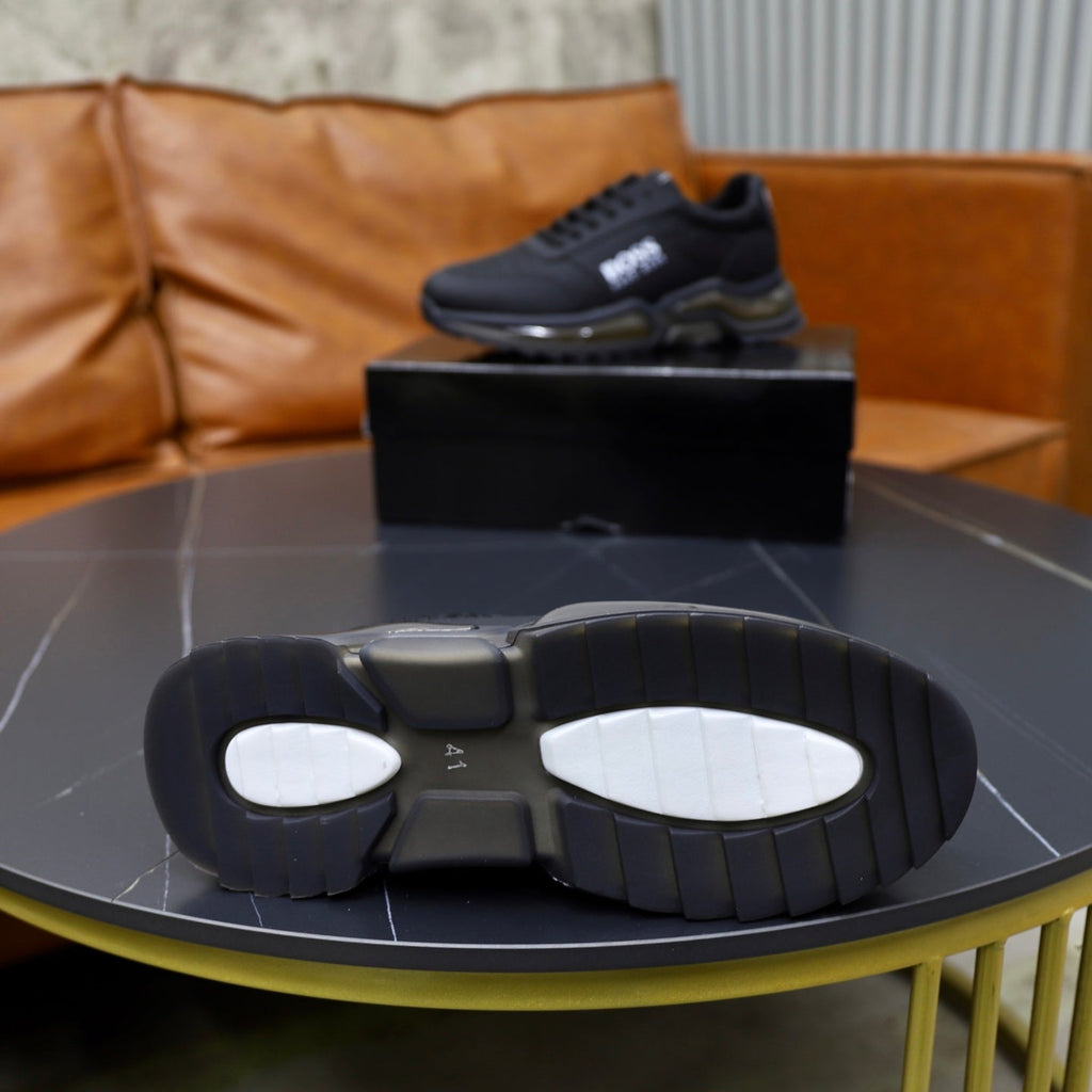 Boss Men's Knit Sport Sneakers