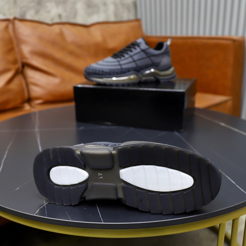 Boss Men's Knit Sport Sneakers