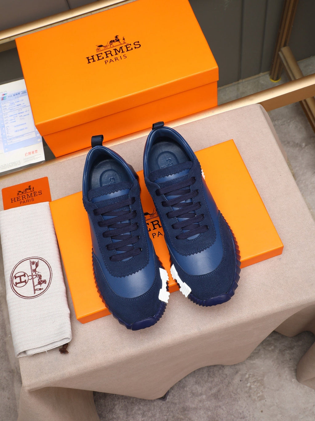 Hermès Bouncing Men's Sport Sneakers