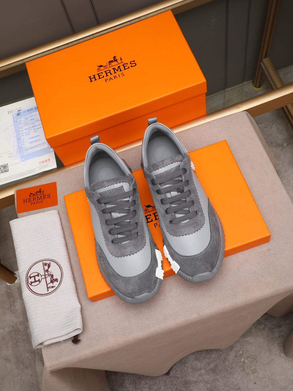 Hermès Bouncing Men's Sport Sneakers