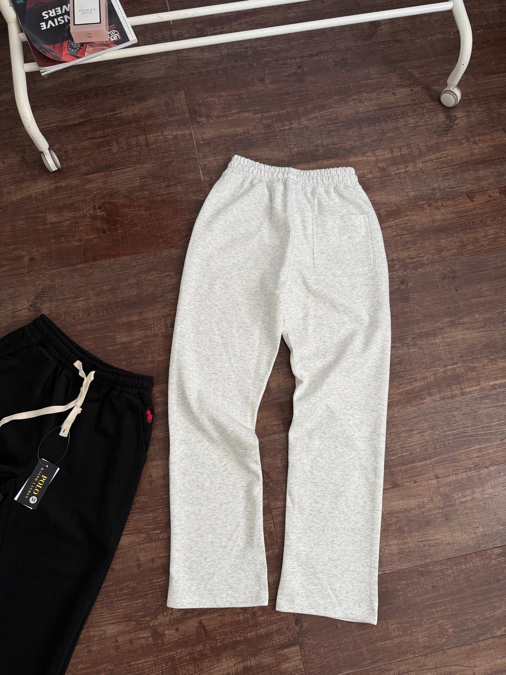 Ralph Lauren Cotton Loose Straight Sweatpants – 2025 Autumn Collection