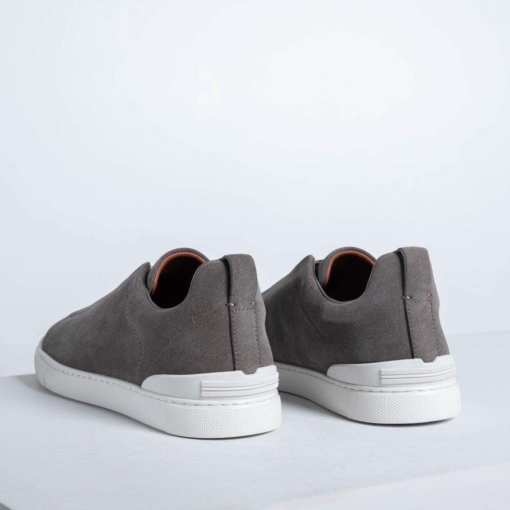Zegna SECONDSKIN Triple Stitch Low-Top Sneakers