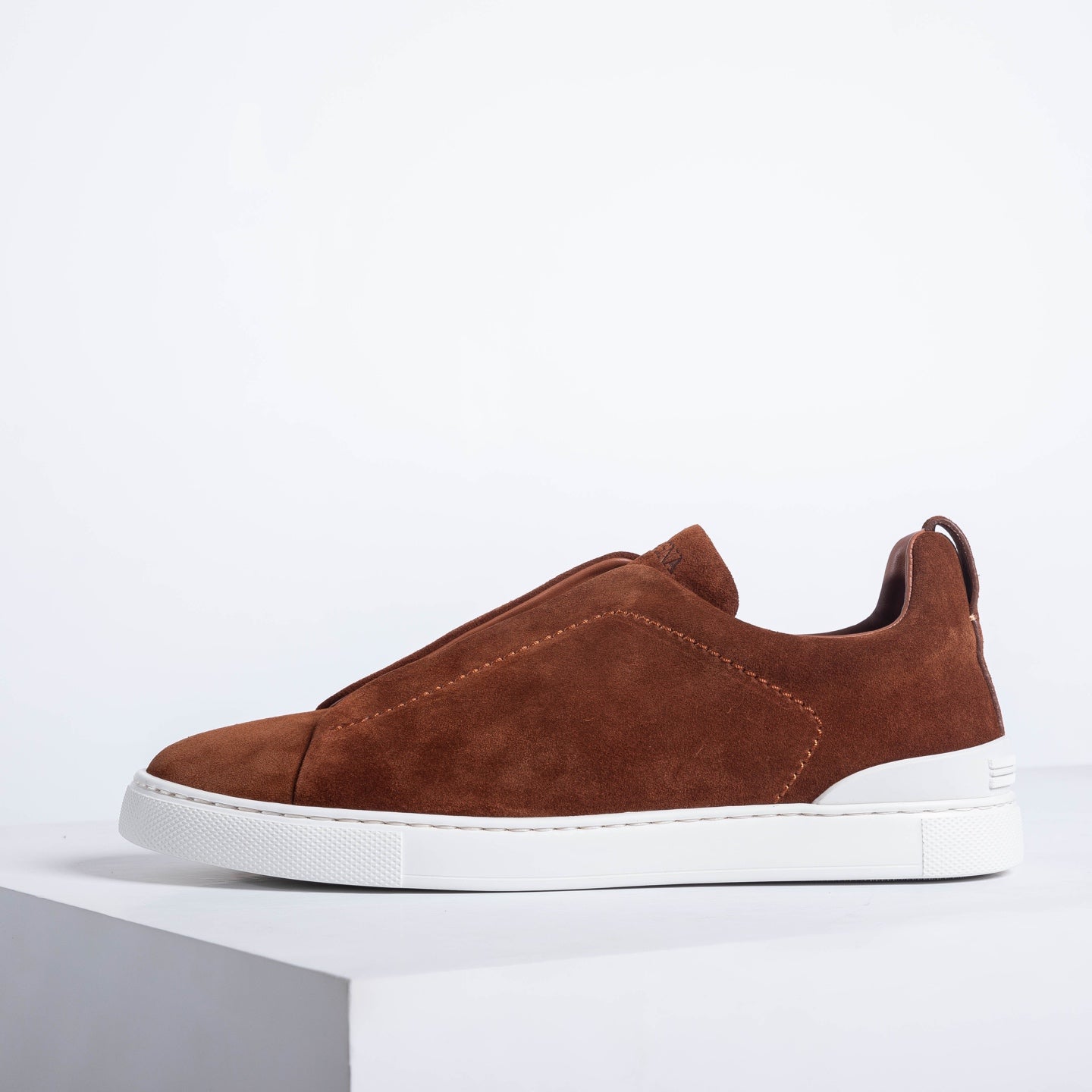 Zegna SECONDSKIN Triple Stitch Low-Top Sneakers