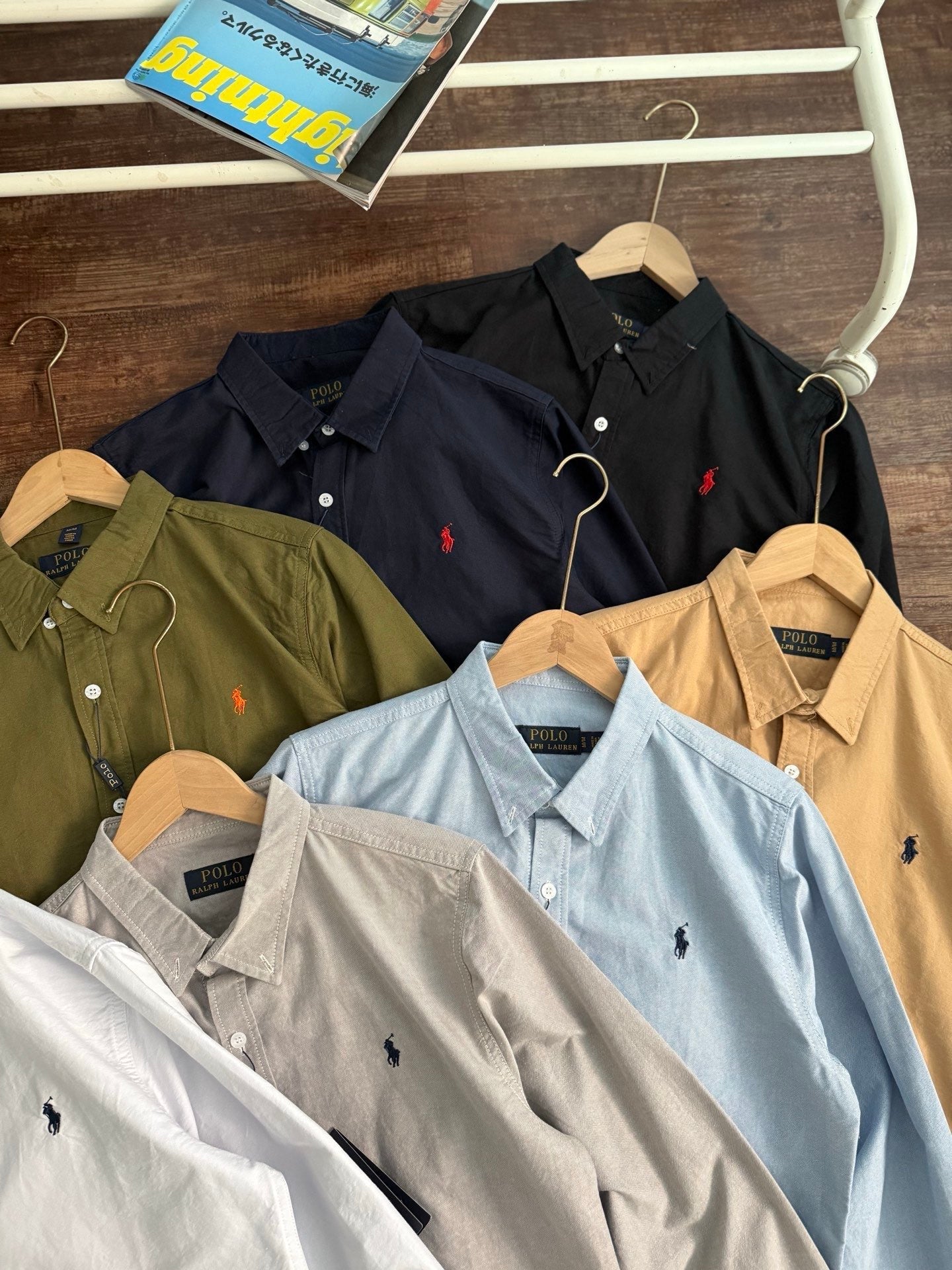 Ralph Lauren Oxford Long-Sleeve Shirt – 2025 Collection